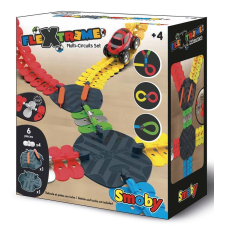 Smoby FleXtreme csomópont és kitérő készlet autópálya és játékautó