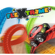 Smoby Smoby Flextreme Discovery Set - Flexibilis Autópálya alapszett (180902) autópálya és játékautó