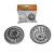Smolík SMOLIK 620, kuglóf, 20 darab, átmérő 45 mm kicsi, ón