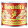 Snackz sótlan földimogyoró fémdob.150g