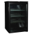 Snaigé AKCIÓ CD14SM-S3JJ üvegajtós fekete hűtőszekrény, 130 l, 85x56x60cm, Hőmérséklettartomány: -2...+14 °C, Acél külső, Automata leolvasztás, LED