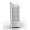 Snaigé GF30SM-DC00EK GENERAL FROST Üvegajtós hűtőszekrény, 300 l, 182.2x60x58 cm, Hőmérséklettartomány: 0.....10°C, Belső világítás, E energiaosztály, Zárható ajtó,Fehér szín