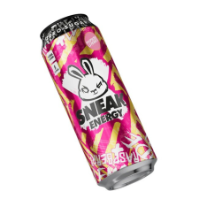 Sneak Zero Energy Raspberry Lemonade málnás limonádé ízű energiaital 500ml üdítő, ásványviz, gyümölcslé