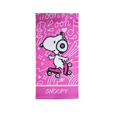 Snoopy Skate fürdőlepedő, strand törölköző 70x140cm babatörülköző, kifogó