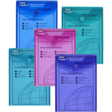 Snopake Polyfile patenttal P A6, electra - 5 darabos kiszerelés mappa