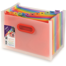 Snopake Rainbow A4 stolní rozkládací, 13 přihrádek mappa