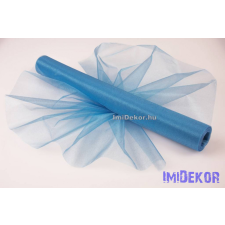 Snow Organza 47cm x 10m dekorációs anyag - Világoskék dekorációs kellék