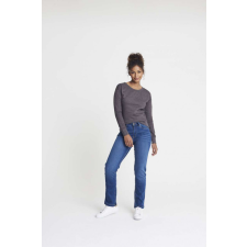 So Denim Női nadrág So Denim SD011 Katy Straight Jeans -6-L, Dark Blue Wash női nadrág