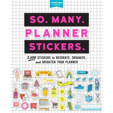  So. Many. Planner Stickers. – Pipsticks(r)+workman(r) idegen nyelvű könyv