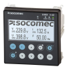 Socomec DIRIS A40 ETHERN MODBUS 3I 2O 96 x 96mm multifunkciós táblaműszer, Digiware 48250501 Socomec
