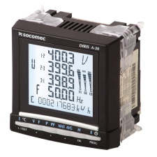 Socomec DIRIS A41 96 x 96mm multifunkciós táblaműszer 48250404 Socomec villanyszerelés