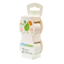 SodaStream műanyag kupak (2 darab) - fehér konyhai eszköz