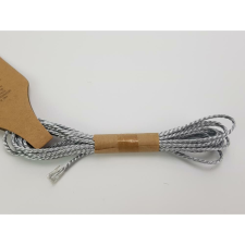 Sodrott zsinor 2mm ezüst 3m x 10db - OKOS ÁR szalag, masni