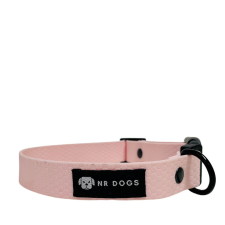 Sofa Dress Kft. NRDOGS Nyakörv Hexa Light Pink S 25-40cm nyakörv, póráz, hám kutyáknak