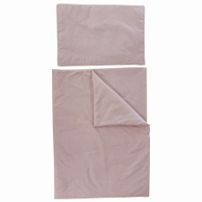 Soffi Baby ágynemű szett 2 részes 135x90 - 40x60cm apró csillag mintás rózsaszín babaágynemű, babapléd
