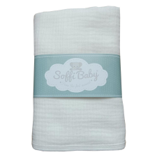 Soffi Baby takaró muszlin dupla krém 70x90cm babaágynemű, babapléd
