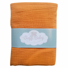  Soffi Baby takaró muszlin dupla mustár 70x90cm babaágynemű, babapléd