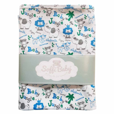 Soffi Baby takaró pamut dupla baby jungle 75x100cm babaágynemű, babapléd