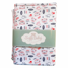 Soffi Baby takaró pamut dupla happy bear 75x100cm lakástextília