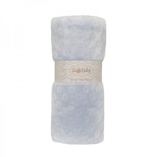  Soffi Baby takaró plüss dupla kék 75x100cm babaágynemű, babapléd