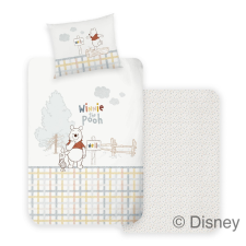 sofiteks DISNEY Micimackó ágyneműhuzat + párnahuzat, 90x130cm + 40x50cm lakástextília