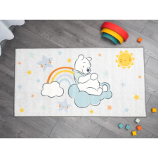 sofiteks DISNEY Micimackó szürke mosható gyerekszőnyeg, gumis hátoldallal, 80x150cm lakástextília