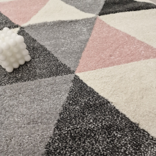 sofiteks FRESH modern szőnyeg, pink-szürke, 160x230 lakástextília