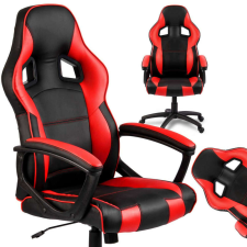 Sofotel Surmo irodai szék játékosoknak gamer szék fekete-piros forgószék