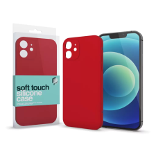  Soft Touch Silicone Case Slim piros Apple iPhone 14 Plus készülékhez tok és táska