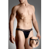 Softline Mens thongs 4486 - black M/L – férfi fehérnemű