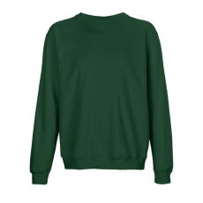SOL'S Columbia, unisex környakas pulóver, SO04182-03814, Bottle Green-3XL