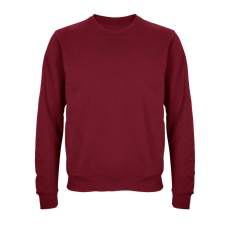 SOL'S Columbia, unisex környakas pulóver, SO04182-03814, Burgundy-M