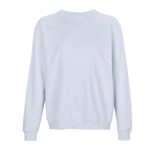 SOL&#039;S Columbia, unisex környakas pulóver, SO04182-03814, Creamy Blue-2XL férfi pulóver, kardigán