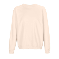 SOL'S Columbia, unisex környakas pulóver, SO04182-03814, Creamy Pink-M férfi pulóver, kardigán
