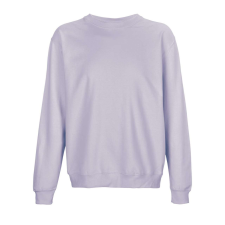 SOL&#039;S Columbia, unisex környakas pulóver, SO04182-03814, Lilac-XS férfi pulóver, kardigán