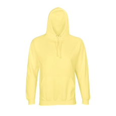 SOL'S Condor, unisex kapucnis pulóver, SO04181-03815, Light Yellow-XS