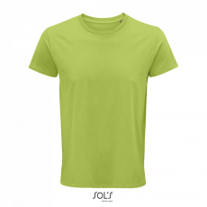 SOL'S CRUSADER férfi környakas rövid ujjú póló organikus pamutból SO03582, Apple Green-XL