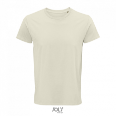 SOL'S CRUSADER férfi környakas rövid ujjú póló organikus pamutból SO03582, Natural-2XL