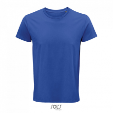 SOL'S CRUSADER férfi környakas rövid ujjú póló organikus pamutból SO03582, Royal Blue-XL