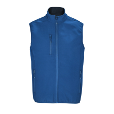 SOL&#039;S FALCON 3 rétegű férfi softshell mellény SO03825, Royal Blue-S férfi mellény