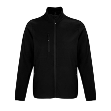 SOL&#039;S FALCON férfi softshell dzseki, 3 rétegű SO03827, Black-XL férfi kabát, dzseki