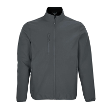 SOL'S FALCON férfi softshell dzseki, 3 rétegű SO03827, Charcoal Grey-XL