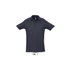 SOL&#039;S Férfi galléros póló SOL&#039;S SO11362 Sol&#039;S Spring Ii - Men’S pique polo Shirt -4XL, Navy férfi póló