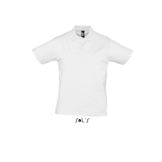 SOL'S Férfi galléros póló SOL'S SO11377 Sol'S prescott Men - polo Shirt -3XL, White
