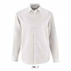 SOL'S Férfi ing SOL'S SO02102 Sol'S Brody Men - Herringbone Shirt -S, White