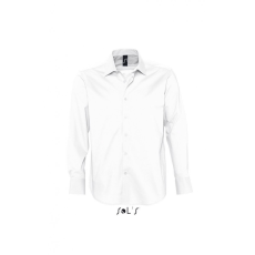 SOL'S Férfi ing SOL'S SO17000 Sol'S Brighton - Long Sleeve Stretch Men'S Shirt -L, White