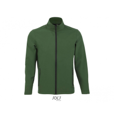 SOL'S Férfi kabát SOL'S SO01195 Sol'S Race Men - Softshell Zip Jacket -L, Bottle Green