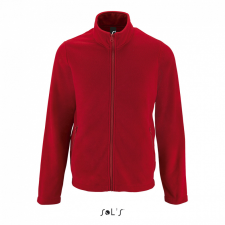 SOL&#039;S Férfi kabát SOL&#039;S SO02093 Sol&#039;S norman Men - plain Fleece Jacket -L, Red férfi kabát, dzseki