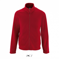 SOL'S Férfi kabát SOL'S SO02093 Sol'S norman Men - plain Fleece Jacket -M, Red