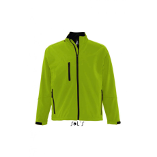 SOL'S Férfi kabát SOL'S SO46600 Sol'S Relax - Men'S Softshell Zipped Jacket -M, Green Absinthe